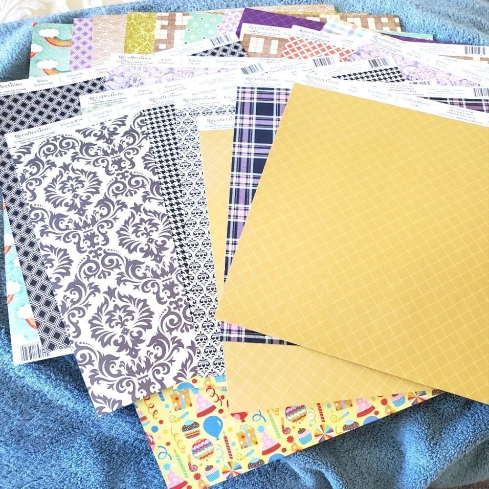 My Mind's Eye Scrapbook Paper 30 sheets